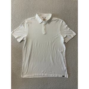 Faherty Mens Short Sleeve Movement Pique Polo Shirt Large